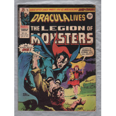 Dracula Lives Featuring The Legion of Monsters - No.66 - January 24th 1976 - `Blind Revenge!` - Published by Marvel Comics