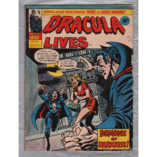 Dracula Lives - No.48 - September 20th 1975 - `Demons of Darkness!` - Published by Marvel Comics