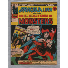 Dracula Lives Featuring The Legion of Monsters - No.68 - February 7th 1976 - `Sinleton Must Die!` - Published by Marvel Comics