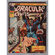 Dracula Lives - No.51 - October 11th 1975 - `Shadows in the Night!` - Published by Marvel Comics