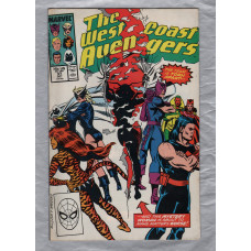 Stan Lee Presents: The West Coast Avengers - Vol.2 No.37 - October 1988 - `The Team is Torn Apart...` - Published by Marvel Comics