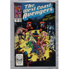 Stan Lee Presents: The West Coast Avengers - Vol.2 No.40 - January 1989 - `And Now...The Night Shift!` - Published by Marvel Comics