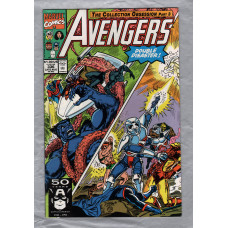 The AVENGERS - Vol.1 No.336 - Late August 1991 - `Collection Obsession Part 3` - Published by Marvel Comics
