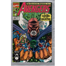 The AVENGERS - Vol.1 No.339 - Early October 1991 - `Collection Obsession Part 6` - Published by Marvel Comics