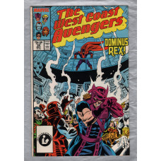 Stan Lee Presents: The West Coast Avengers - Vol.2 No.24 - September 1987 - `Dominus Rex!` - Published by Marvel Comics