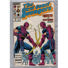 Stan Lee Presents: The West Coast Avengers - Vol.2 No.27 - December 1987 - `Hawkeye vs Sagittarius` - Published by Marvel Comics