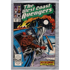Stan Lee Presents: The West Coast Avengers - Vol.2 No.29 - February 1988 - `Moon Night Fights Alone!` - Published by Marvel Comics