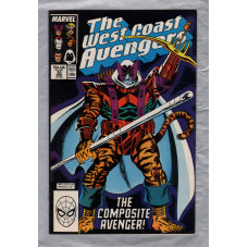 Stan Lee Presents: The West Coast Avengers - Vol.2 No.30 - March 1988 - `The Composite Avenger!` - Published by Marvel Comics