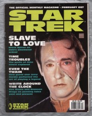 STAR TREK Monthly - Vol.1 No.24 - February 1997 - `Slave To Love` - Published by Titan Magazines