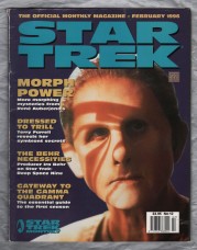 STAR TREK Monthly - Vol.1 No.12 - February 1996 - `Morph Power` - Published by Titan Magazines