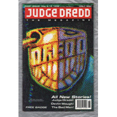 Judge Dredd The Megazine - May 2nd - 15th 1992 - Vol.2 No.1 - `All New Stories` - Published by Fleetway Publications