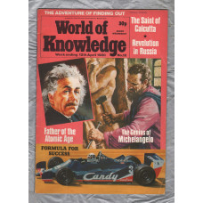 World of Knowledge - No.12 - 12th April 1980 - `Michelangelo: Colossus of His Age` - Published by IPC Magazines Ltd