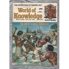 World of Knowledge - No.20 - 19th July 1980 - `Massacre at the Christmas Coronation` - Published by IPC Magazines Ltd