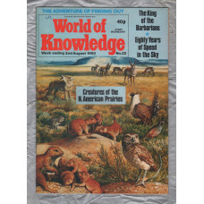 World of Knowledge - No.22 - 2nd August 1980 - `Treasure Trove in Trinidad` - Published by IPC Magazines Ltd