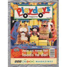 Playdays Magazine - No.204 - 3-16 August 1994 - `Let`s Pretend...to be Penguins-And Make A Crown` - Published by BBC Magazines