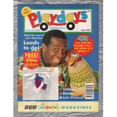 Playdays Magazine - No.202 - 6-19 March 1994 - `Rhyme Time-I Hear Thunder!` - Published by BBC Magazines
