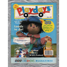 Playdays Magazine - No.201 - 22 June-5 July 1994 - `Story-Jasper-The Singing Cat` - Published by BBC Magazines