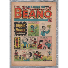 The Beano - Issue No.1864 - April 8th 1978 - `Dennis The Menace And Gnasher` - D.C. Thomson & Co. Ltd