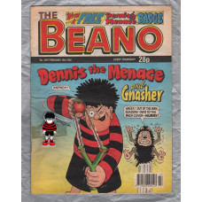 The Beano - Issue No.2587 - February 15th 1992 - `Dennis The Menace And Gnasher` - D.C. Thomson & Co. Ltd