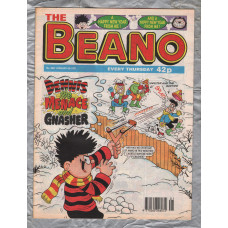 The Beano - Issue No.2842 - January 4th 1997 - `Dennis The Menace And Gnasher` - D.C. Thomson & Co. Ltd