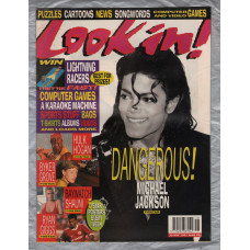 Look In - No.48 - 30th November 1991 - `Dangerous! Michael Jackson Poster` - Published by IPC Magazines