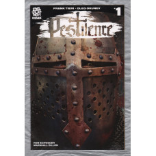 No.1 - `PESTILENCE` - by Frank Tieri - Illustrated by Oleg Okunev - May 2017 - Published by Aftershock Comics 
