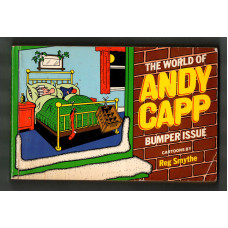 Andy Capp - `The World of Andy Capp` Bumper Edition by Reg Smythe - 1982 - Mirror Books