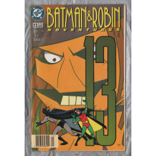 No.13 - `BATMAN & ROBIN Adventure - 13` - by Ty Templeton - Illustrated by Brandon Kruse - December 1996 - Published by DC Comics
