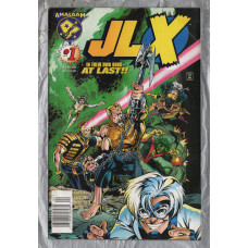 No.1 - `JLX in their own book AT LAST!` - by Gerard Jones & Mark Waid - Illustrated by Howard Porter - April 1996 - Published by DC Comics