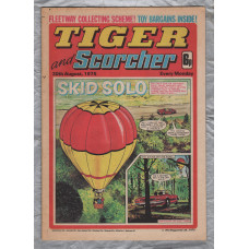 Tiger and Scorcher - 30th August 1975 - `Skid Solo` - IPC Magazines Ltd