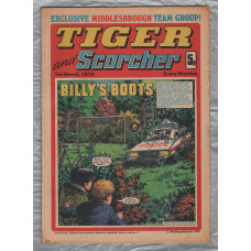 Tiger and Scorcher - 1st March 1975 - `Billy`s Boots` - IPC Magazines Ltd
