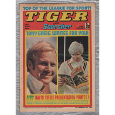 Tiger and Scorcher - 12th June 1976 - `Tony Greig Writes For You!` - IPC Magazines Ltd
