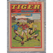 Tiger and Scorcher - 13th December 1975 - `Roy of the Rovers` - IPC Magazines Ltd