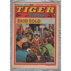 Tiger and Scorcher - 14th February 1976 - `Skid Solo` - IPC Magazines Ltd