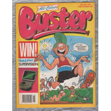All Colour BUSTER - 12th June 1993 - `It`s The Annual Buster Marathon Tomorrow!` - Fleetway Publications