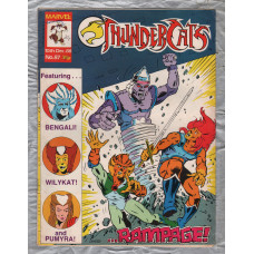 THUNDERCATS - No.87 - 10th December 1988 - `...Rampage!` - Published by Marvel Comics