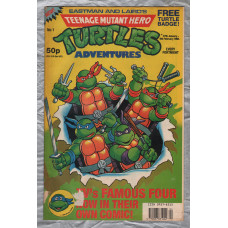 Teenage Mutant Hero Turtles - Adventures - No.1 - 27th Jan-9th Feb 1990 - `Heroes in a Half Shell` - Fleetway Publications