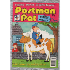 Postman Pat Weekly - Issue No.214 - 15th April 1994 - `Pat`s Taken For A Ride Inside!` - Published by Fleetway Editions