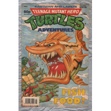 Teenage Mutant Hero Turtles - Adventures - No.7 - 21st Apr-4th May 1990 - `Fish Food?` - Fleetway Publications