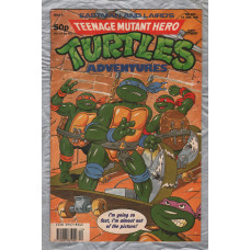 Teenage Mutant Hero Turtles - Adventures - No.9 - 19th May-1st June 1990 - `Of Turtles and Stones and Mary Bones` - Fleetway Publications