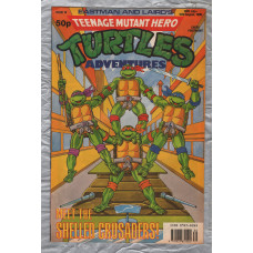 Teenage Mutant Hero Turtles - Adventures - No.14 - 28th July-10th August 1990 - `Meet The Shelled Crusaders!` - Fleetway Publications
