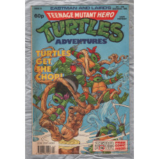 Teenage Mutant Hero Turtles - Adventures - No.21 - 3rd-16th November 1990 - `Turtles Get The Chop!` - Fleetway Publications