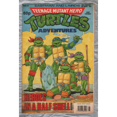 Teenage Mutant Hero Turtles - Adventures - No.29 - 23rd Feb-8th March 1991 - `Heroes In A Half Shell!` - Fleetway Publications