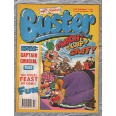 All Colour BUSTER - 20th February 1993 - `Inside: Captain Crucial Plus The Usual Feast Of Comic Fun` - Fleetway Publications