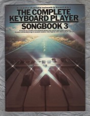 `The Complete Keyboard Player by Kenneth Baker` - Songbook 3 - For All Portable Keyboards - Copyright 1993 - Published by Wise Publications