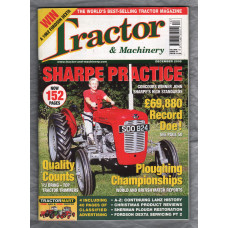 Tractor & Machinery - Vol.12 No.1 - December 2005 - `Ford Dextra Service - Part 2` - Published by Kelsey Publishing Ltd