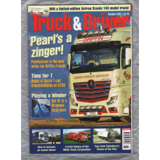 Truck & Driver Magazine - October 2017 - `Pearl`s a zinger!` - Published by Road Transport Media