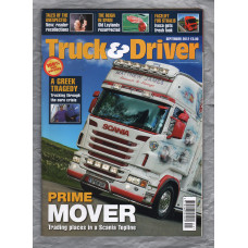 Truck & Driver Magazine - September 2012 - `Prime Mover` - Published by Road Transport Media