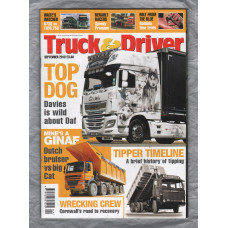 Truck & Driver Magazine - September 2013 - `Top Dog` - Published by Road Transport Media