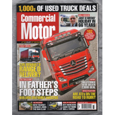 Commercial Motor Magazine - 20th August 2015 - Vol.222 No.5650 - `T&J Haulage In Father`s Footsteps` - Road Transport Media Ltd